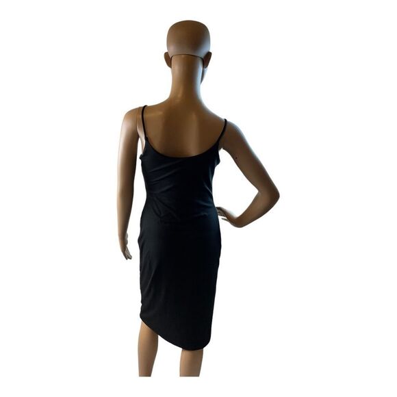 HALEY & JUNE Women’s Summer Black Knee Dress Sleeveless Size Large. - Picture 5 of 13